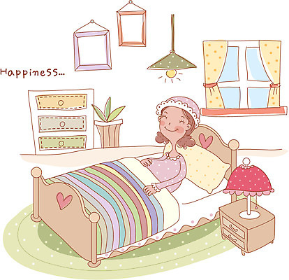 EPS 주간 라이프스타일 여자 행복 가구 액자 일러스트 창문 조명 실내 한명 사람 20대 성인 임산부 임신 침실 침대 잠 수면 태교 여자만 여자한명만 성인여자만 청년만 청년여자만 성인한명만 청년여자한명만 성인여자한명만 성인만 국내일러스트 자연요소 1 감정 생활용품 청년 내부 생활 물 파일형식 벡터