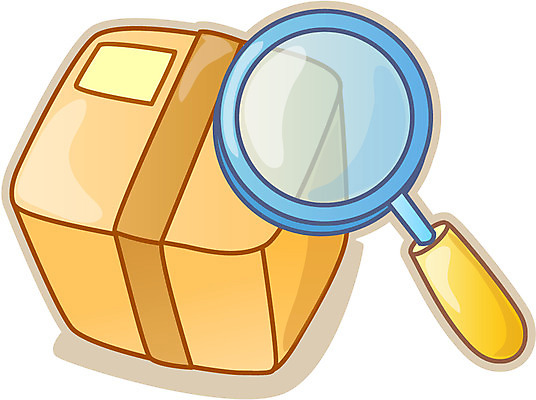 EPS 아이콘 돋보기 큐티아이콘 사람없음 쇼핑 상자 하이앵글 사무용품 운송업 배송 택배 검색 배송정보 배송추적 상세보기 2D아이콘 산업 뷰포인트 문구용품 정보 추적 파일형식 벡터