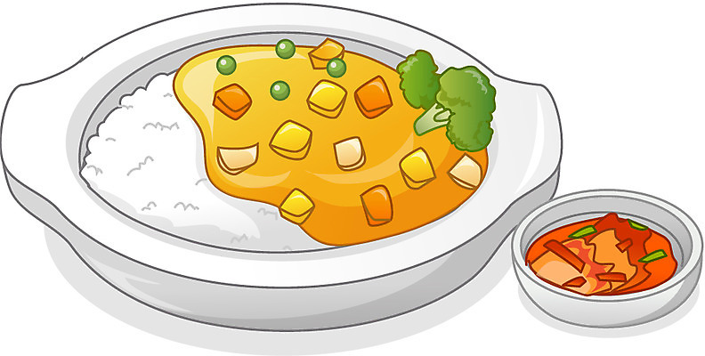 EPS 아이콘 음식 김치 큐티아이콘 사람없음 하이앵글 인도음식 카레라이스 동남아음식 카레덮밥 2D아이콘 한식 뷰포인트 덮밥 카레 동양음식 파일형식 벡터