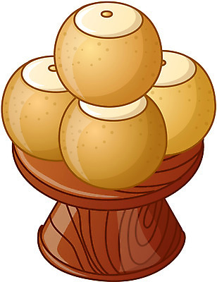 EPS 식물 아이콘 명절 음식 과일 큐티아이콘 한국 사람없음 하이앵글 설날 배 제사 제사상 제사음식 목기 2D아이콘 전통 기념일 아시아 뷰포인트 전통음식 전통의례 파일형식 벡터