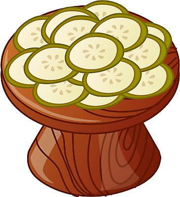 EPS 아이콘 명절 한식 음식 큐티아이콘 한국 사람없음 하이앵글 설날 전 제사 제사상 제사음식 목기 호박부침 호박전 2D아이콘 전통 기념일 아시아 뷰포인트 전통음식 전통의례 부침 파일형식 벡터