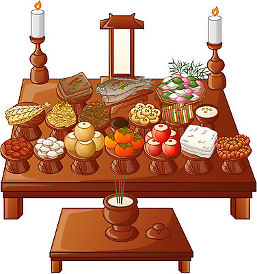 EPS 아이콘 명절 한식 음식 큐티아이콘 한국 사람없음 하이앵글 설날 제사 제사상 목기 2D아이콘 전통 기념일 아시아 뷰포인트 전통의례 파일형식 벡터