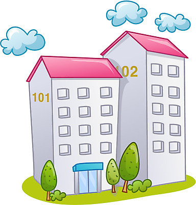 EPS 주간 아이콘 시설물 현대건축 건축 큐티아이콘 아파트 사람없음 야외 건물 2D아이콘 자연요소 건축물 주택 파일형식 벡터