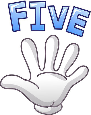 EPS 아이콘 손 손가락 큐티아이콘 손바닥 신체부위 숫자 5 2D아이콘 문자 사람 파일형식 벡터