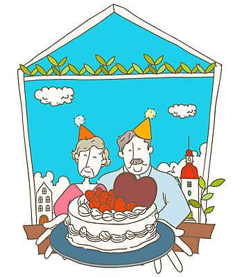 EPS 주간 전신 구름 라이프스타일 부부 커플 여자 노년 남자 행복 여유 일러스트 하늘 사랑 사람 이벤트 취미 야외 두명 라이프 실버라이프 파티 케이크 노부부 축하 생일 실버 노인복지 실버타운 노인만 성인만 국내일러스트 자연요소 기념일 감정 컨셉 관계 디저트 성인 생활 복지 파일형식 벡터