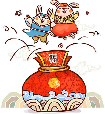 EPS 동물 척추동물 캐릭터 육지동물 커플 명절 동물캐릭터 일러스트 포유류 전통캐릭터 근하신년 복주머니 사람없음 새해인사 십이지신 운세 토끼띠 토끼 한복 신년캐릭터 토끼캐릭터 도령 일러캐릭터 한국전통 전통 기념일 관계 새해 전통소품 반려동물 인사 전통의상 신분 파일형식 벡터