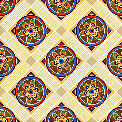 EPS 식물 한국문화 한국전통 꽃 백그라운드 무늬 꽃무늬 패턴 일러스트 한국 사람없음 전통문양 당초문 국내일러스트 동양문화 전통 문양 아시아 파일형식 벡터