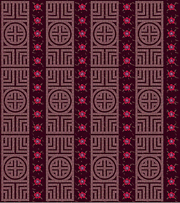 EPS 식물 한국문화 한국전통 꽃 백그라운드 무늬 패턴 일러스트 한국 사람없음 전통문양 국내일러스트 동양문화 전통 문양 아시아 파일형식 벡터