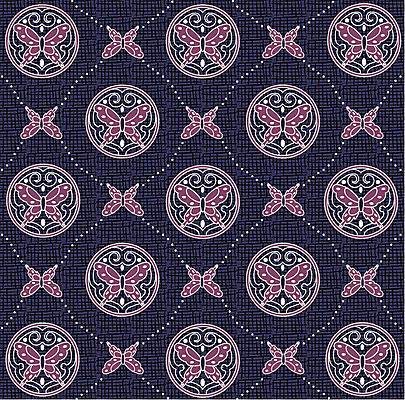 EPS 한국문화 한국전통 나비 곤충 백그라운드 무늬 패턴 절지류 일러스트 한국 사람없음 전통문양 국내일러스트 동물 동양문화 전통 문양 아시아 파일형식 벡터