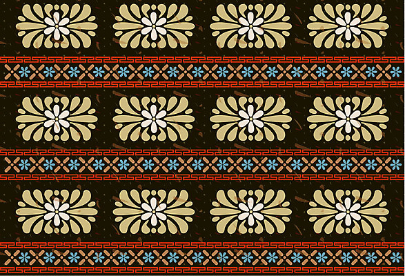 EPS 식물 한국문화 한국전통 꽃 백그라운드 무늬 패턴 일러스트 한국 사람없음 전통문양 국내일러스트 동양문화 전통 문양 아시아 파일형식 벡터