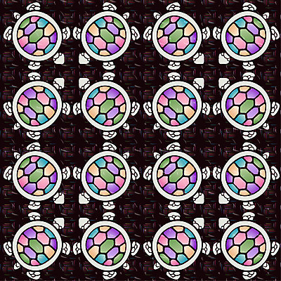 EPS 동물 척추동물 한국문화 한국전통 백그라운드 무늬 패턴 일러스트 파충류 한국 사람없음 전통문양 거북이 국내일러스트 동양문화 전통 문양 아시아 파일형식 벡터