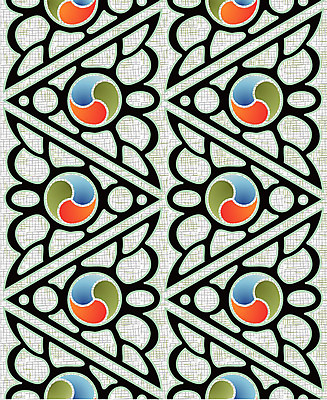 EPS 한국문화 한국전통 문양 백그라운드 무늬 패턴 일러스트 한국 사람없음 전통문양 태극 국내일러스트 동양문화 전통 아시아 파일형식 벡터