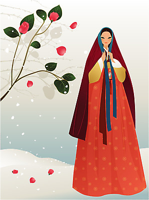 EPS 주간 전신 식물 한국문화 한국전통 계절 여자 명절 꽃잎 꽃 겨울 일러스트 새해 한명 서기 사람 풍경 20대 성인 야외 장미 나뭇가지 눈 전통의상 한복 미인 치마저고리 두루마기 고름 여자만 여자한명만 성인여자만 청년만 청년여자만 성인한명만 청년여자한명만 성인여자한명만 성인만 국내일러스트 자연요소 나무 1 동양문화 전통 기념일 모션 날씨 한국 청년 파일형식 벡터