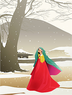 EPS 주간 전신 나무 식물 한국문화 한국전통 계절 여자 명절 설경 겨울 일러스트 새해 산 주택 한명 서기 사람 풍경 20대 성인 야외 눈 전통의상 한복 미인 치마저고리 두루마기 여자만 여자한명만 성인여자만 청년만 청년여자만 성인한명만 청년여자한명만 성인여자한명만 성인만 국내일러스트 자연요소 1 동양문화 전통 기념일 모션 날씨 한국 청년 건물 파일형식 벡터