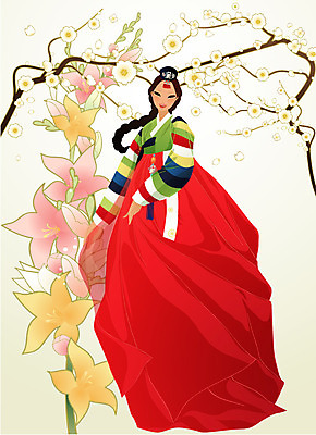 EPS 전신 식물 한국문화 한국전통 여자 명절 꽃 일러스트 새해 한명 서기 사람 20대 성인 나뭇가지 전통의상 한복 미인 매화 댕기머리 족두리 치마저고리 색동저고리 여자만 여자한명만 성인여자만 청년만 청년여자만 성인한명만 청년여자한명만 성인여자한명만 성인만 국내일러스트 나무 1 동양문화 전통 헤어스타일 기념일 모션 전통소품 한국 청년 저고리 파일형식 벡터