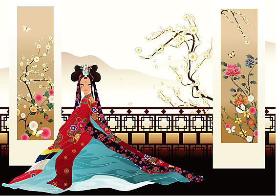 EPS 주간 전신 식물 한국문화 한국전통 여자 명절 꽃 나비 일러스트 새해 국화 실내 한명 사람 앉기 20대 성인 나뭇가지 전통의상 한복 미인 매화 문살 족두리 혼례복 치마저고리 예복 활옷 여자만 여자한명만 성인여자만 청년만 청년여자만 성인한명만 청년여자한명만 성인여자한명만 성인만 국내일러스트 자연요소 나무 1 동양문화 전통 옷 기념일 곤충 모션 전통소품 한국 청년 내부 파일형식 벡터