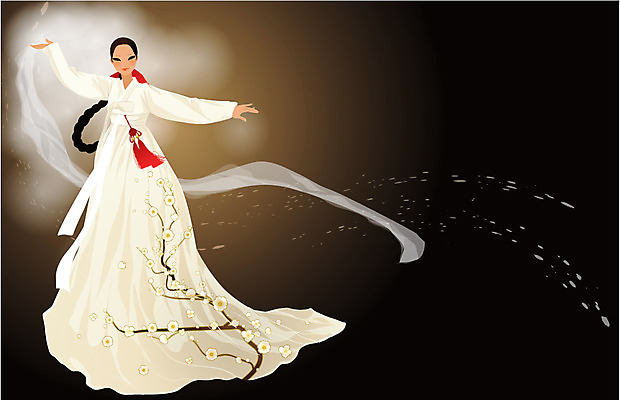 EPS 전신 한국문화 한국전통 여자 명절 포즈 꽃무늬 일러스트 새해 한명 서기 사람 20대 성인 춤 전통의상 한복 미인 전통무용 노리개 댕기머리 치마저고리 살풀이 소복 여자만 여자한명만 성인여자만 청년만 청년여자만 성인한명만 청년여자한명만 성인여자한명만 성인만 국내일러스트 1 동양문화 전통 헤어스타일 기념일 꽃 무늬 모션 문화예술 전통소품 한국 청년 파일형식 벡터