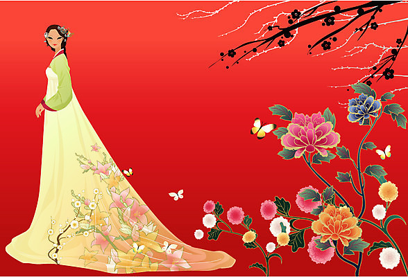 EPS 전신 식물 한국문화 한국전통 여자 명절 꽃 꽃무늬 일러스트 새해 국화 한명 서기 사람 20대 성인 나뭇가지 전통의상 한복 미인 치마저고리 여자만 여자한명만 성인여자만 청년만 청년여자만 성인한명만 청년여자한명만 성인여자한명만 성인만 국내일러스트 나무 1 동양문화 전통 기념일 무늬 모션 한국 청년 파일형식 벡터