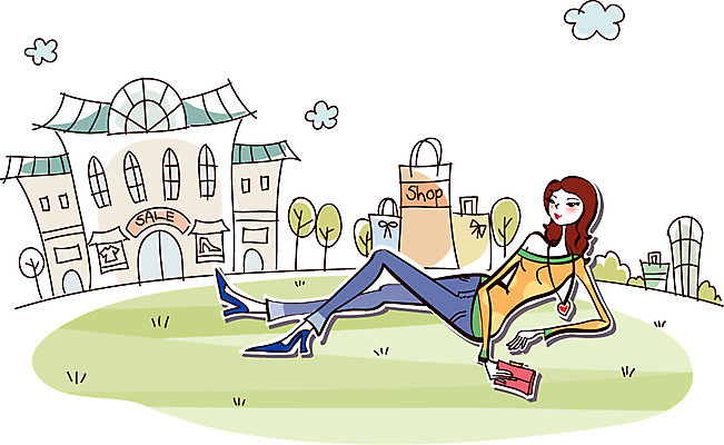 EPS 주간 나무 구름 우먼라이프 여자 일러스트 휴식 한명 사람 잔디 20대 성인 취미 야외 라이프 쇼핑 쇼핑백 세일 상점 백화점 상업시설 여자만 여자한명만 성인여자만 청년만 청년여자만 성인한명만 청년여자한명만 성인여자한명만 성인만 국내일러스트 자연요소 식물 1 라이프스타일 컨셉 가방 청년 생활 시설 상업 파일형식 벡터