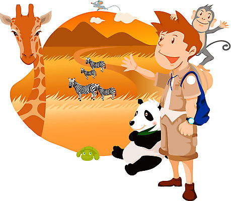 EPS 주간 전신 동물 구름 직업 남자 야생동물 일러스트 산 동물원 한명 사람 초원 성인 야외 원숭이 거북이 쥐 판다 기린 사파리 얼룩말 동물조련사 사육사 조련사 남자만 남자한명만 성인남자만 성인만 국내일러스트 자연요소 1 곰 포유류 파충류 말_동물 설치류 파일형식 벡터