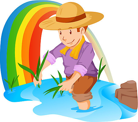 EPS 주간 전신 직업 캐릭터 남자 무지개 농업 일러스트 논 한명 사람 성인 야외 작업 작업실 농부 농어촌캐릭터 모내기 남자만 남자한명만 성인남자만 성인만 농부캐릭터 일러캐릭터 자연요소 1 산업 산업캐릭터 파일형식 벡터