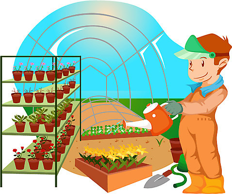 EPS 주간 전신 직업 캐릭터 남자 꽃 화분 화초 일러스트 한명 사람 성인 야외 물뿌리개 작업 작업실 모종삽 원예 호스 농어촌캐릭터 비닐하우스 남자만 남자한명만 성인남자만 성인만 일러캐릭터 자연요소 식물 1 농업 취미 삽 산업캐릭터 파일형식 벡터