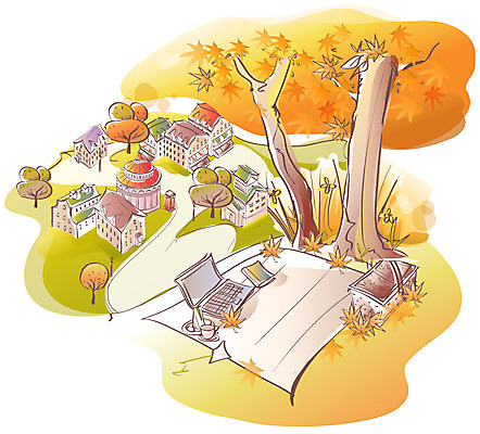 EPS 주간 해외풍경 사계절 계절 백그라운드 일러스트 자연 단풍나무 풍경 사람없음 야외 건물 노트북 소풍 마을 가을풍경 가을 돗자리 가을배경 국내일러스트 자연요소 나무 해외 건축물 단풍 전자제품 야외활동 생태계 파일형식 벡터 가을_계절