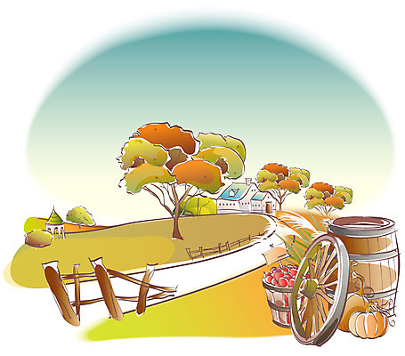 EPS 주간 나무 해외풍경 사계절 계절 길 백그라운드 일러스트 자연 호박 주택 통 풍경 사람없음 야외 울타리 마을 가을풍경 가을 바퀴 사과 가을배경 국내일러스트 자연요소 식물 해외 채소 과일 건물 담장 생태계 파일형식 벡터 가을_계절