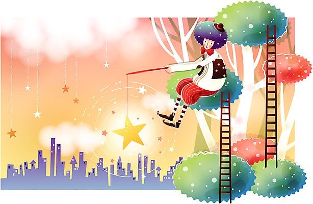 EPS 나무 남자 별 일러스트 사다리 상상 청소년 낚시 한명 사람 빌딩 소년 야외 건물 10대 판타지 꿈 도시 상상캐릭터 남자만 남자한명만 십대만 십대남자만 십대남자한명만 국내일러스트 일러캐릭터 자연요소 식물 캐릭터 1 건축물 어린이 레저 도구 파일형식 벡터