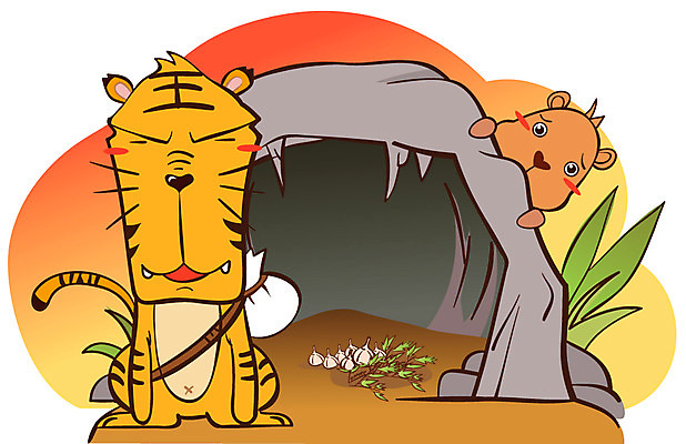 EPS 주간 동물 척추동물 캐릭터 한마리 육지동물 동물캐릭터 일러스트 포유류 애니멀프린트 마늘 사람없음 야외 굴 호랑이 동굴 곰캐릭터 호랑이캐릭터 쑥 전설 일러캐릭터 자연요소 1 채소 곰 어패류 파일형식 벡터