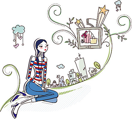 EPS 구름 우먼라이프 라이프스타일 계절 여자 일러스트 포장 나뭇잎 선물 한명 사람 빌딩 20대 성인 건물 쇼핑 봄 도시 홈쇼핑 여자만 여자한명만 성인여자만 청년만 청년여자만 성인한명만 청년여자한명만 성인여자한명만 성인만 국내일러스트 자연요소 1 건축물 잎 청년 생활 파일형식 벡터