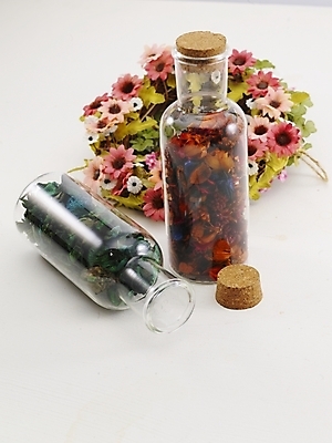 포토 JPG 식물 웰빙 꽃 꽃무늬 초 촛불 유리병 사람없음 인테리어 드라이플라워 국내포토 디자인 무늬 병_용기 파일형식