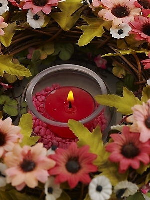 포토 JPG 웰빙 꽃 초 촛불 유리병 사람없음 인테리어 오브젝트 국내포토 식물 디자인 병_용기 파일형식