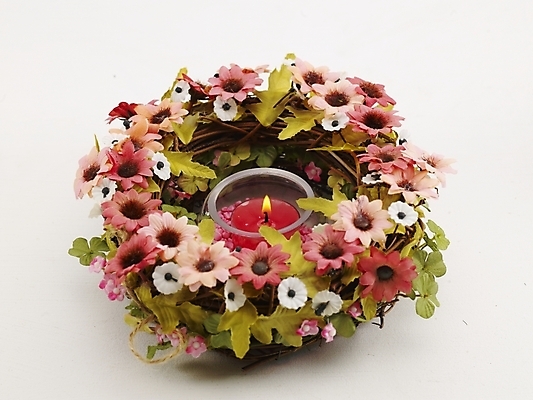 포토 JPG 웰빙 꽃 초 촛불 유리병 누끼 사람없음 인테리어 오브젝트 국내포토 식물 디자인 병_용기 파일형식