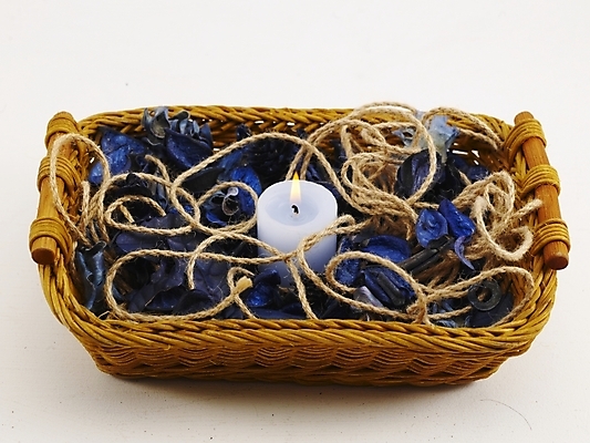 포토 JPG 웰빙 꽃 초 촛불 누끼 사람없음 인테리어 바구니 오브젝트 국내포토 식물 디자인 파일형식