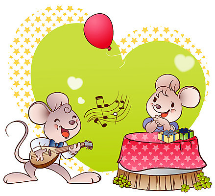 EPS 동물 척추동물 캐릭터 육지동물 커플 행복 악기 음악 한쌍 동물캐릭터 연주 일러스트 포유류 현악기 새해 실내 애니멀프린트 선물 이벤트 사람없음 기타 십이지신 축하 운세 행운 네잎클로버 쥐띠 쥐 이벤트캐릭터 쥐캐릭터 풍선 무자년 새해선물 일러캐릭터 식물 감정 컨셉 관계 문화예술 내부 클로버 설치류 파일형식 벡터 명절선물