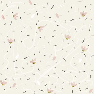 EPS 문양 꽃잎 백그라운드 무늬 패턴 일러스트 사람없음 한지 국내일러스트 꽃 종이 파일형식 벡터