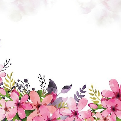 EPS 해외이미지 템플릿 배너 기념일 꽃 분홍색 백그라운드 잎 꽃무늬 패턴 일러스트 수채화 프레임 이벤트 사람없음 장식 파티 축제 봄 축하 클래식 우아함 그림 초대 국경 해외202004 해외일러스트 식물 계절 컬러 컨셉 무늬 파일형식 벡터
