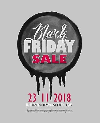 EPS 해외이미지 배너 백그라운드 일러스트 프레임 이벤트 타이포그라피 사람없음 라벨 세일 검은색 페인트 반지 원형 떨어짐 블랙프라이데이 해외202004 해외일러스트 도형 문자 컬러 컨셉 장신구 데이이벤트 파일형식 벡터