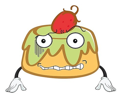 EPS 해외이미지 클립아트 일러스트 디저트 사람없음 음식캐릭터 맛있는 해외202004 해외일러스트 일러캐릭터 캐릭터 음식 파일형식 벡터