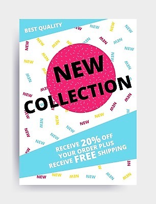 EPS 해외이미지 무료이미지 디자인 포스터 일러스트 사람없음 쇼핑 신상품 특별함 제의 해외202004 해외일러스트 컨셉 상품 파일형식 벡터 무료콘텐츠