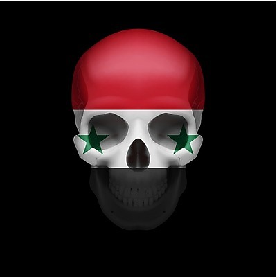 EPS 해외이미지 전통 디자인 아시아 문화 백그라운드 일러스트 골격 경고 사람 동양인 그래픽 컬러풀 세계 검은색 죽음 깃발 위험 위협 심볼 사인 전쟁 영토 멸종 고립 시리아 재앙 전국 정부 정치 파멸 해골모형 해외202004 해외일러스트 나라 컬러 컨셉 중동 인종 모형 파일형식 벡터 소멸