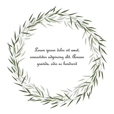 EPS 해외이미지 식물 꽃 문화 줄기 백그라운드 잎 일러스트 프레임 풍경 사람없음 스파 화환 낭만 원형 대나무 꽃프레임 월계수 프레임일러스트 국경 해외202004 해외일러스트 도형 나무 컨셉 파일형식 벡터