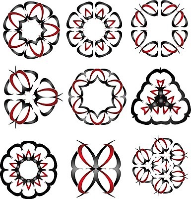 EPS 해외이미지 모양 디자인 컨셉 일러스트 추상 창조 미술 사람없음 그래픽 세트 컬러풀 심볼 기하학 엘리먼트 해외202004 해외일러스트 컬러 무늬 문화예술 파일형식 벡터