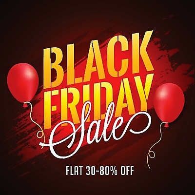 EPS 해외이미지 배너 백그라운드 일러스트 텍스트 선물 이벤트 타이포그라피 사람없음 쇼핑 세일 검은색 풍선 블랙프라이데이 해외202004 해외일러스트 문자 컬러 데이이벤트 파일형식 벡터