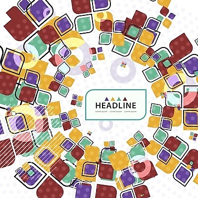 EPS 해외이미지 무료이미지 디자인 배너 포스터 리플렛 백그라운드 컨셉 패턴 일러스트 추상 사람없음 컬러풀 라벨 플랫 레이아웃 헤드라인 스타일 해외202004 해외일러스트 컬러 무늬 프레임 표제 파일형식 벡터 무료콘텐츠