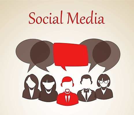 EPS 해외이미지 무료이미지 여자 남자 말풍선 일러스트 비즈니스 말하기 상반신 성인 사람없음 빨간색 갈색 소셜미디어 아바타 성인만 해외202004 해외일러스트 컬러 모션 사람 파일형식 벡터