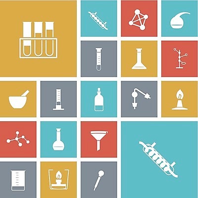 EPS 해외이미지 클립아트 무료이미지 디자인 교육 과학 일러스트 학교 유리 버튼 실험 그래픽 학습 플랫 버너 심볼 플라스크 사인 튜브 깔대기 막자 화학물질 해외202004 해외일러스트 재질 실험기구 화학 파일형식 벡터 무료콘텐츠