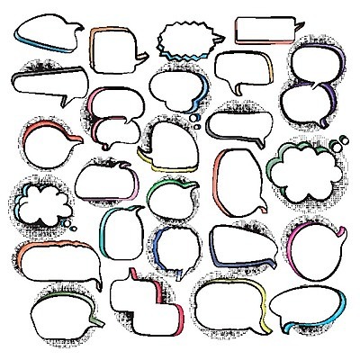 EPS 해외이미지 말풍선 스티커 일러스트 추상 프레임 사람없음 유머 만화 팝아트 코믹 카툰스타일 효과 해외202004 해외일러스트 감정 무늬 그림 파일형식 벡터