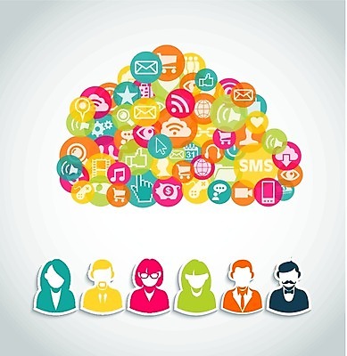 EPS 해외이미지 무료이미지 여자 남자 일러스트 비즈니스 여러명 성인 컬러풀 구름모양 소셜미디어 아바타 성인만 해외202004 해외일러스트 모양 컬러 다수 사람 파일형식 벡터 구름_자연